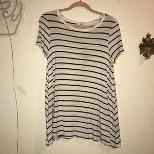Long striped shirt